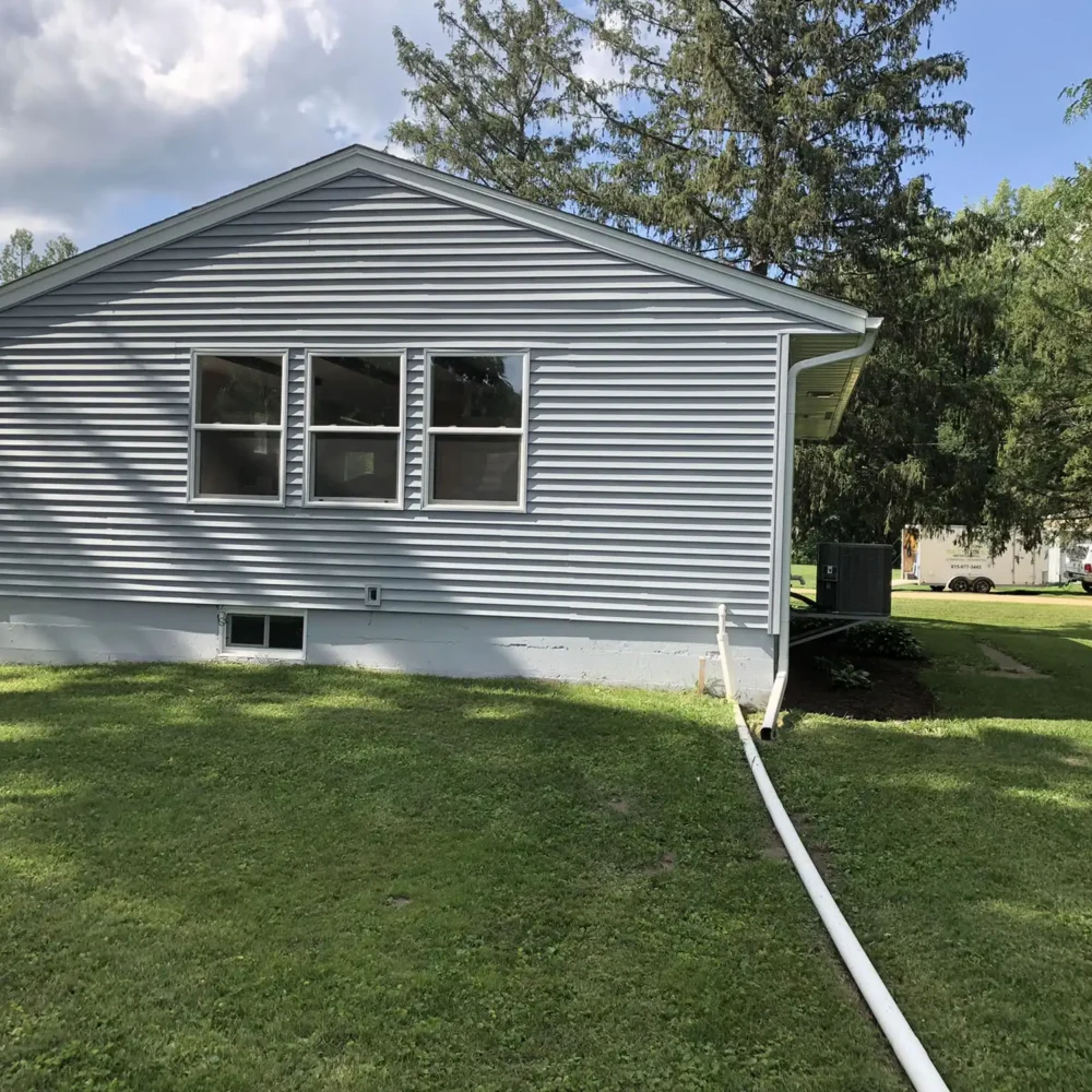 Exterior Siding on a Midwest Home